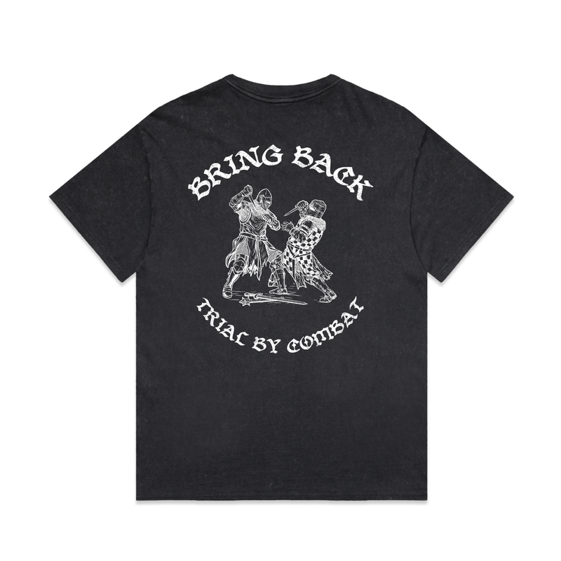 Trial by Combat Stone Wash Heavy Tee