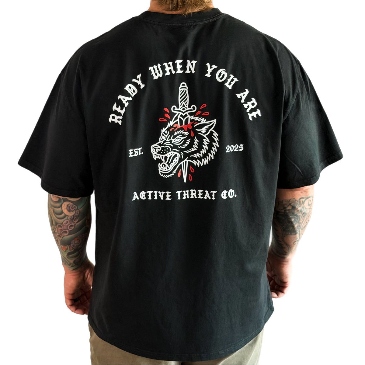 Ready When You Are Heavyweight Tee