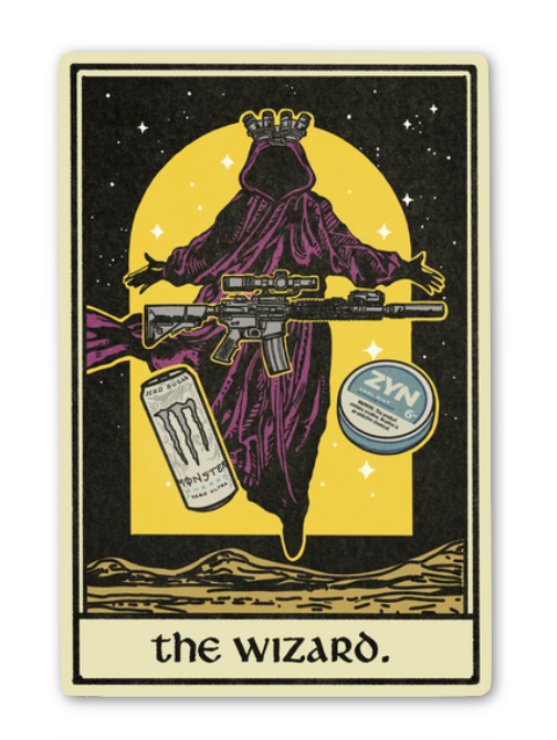 The Wizard Sticker